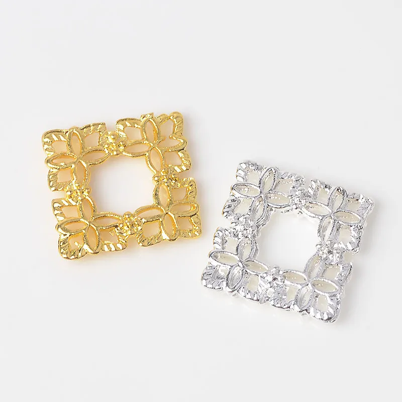 SEA MEW 100 PCS 15*15mm 4 Colors Plated Metal Alloy Hollow Out Connectors Charm DIY Jewelry Accessories
SEA MEW 100 PCS 15*15mm 4 Colors Plated Metal Alloy Hollow Out Connectors Charm DIY Jewelry Accessories