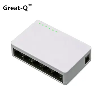 5 Ports 100 Mbps Fast Ethernet LAN RJ45 Network Switch Switcher Hub Desktop PC with US EU Power adapter by micro usb
5 Ports 100 Mbps Fast Ethernet LAN RJ45 Network Switch Switcher Hub Desktop PC with US EU Power adapter by micro usb