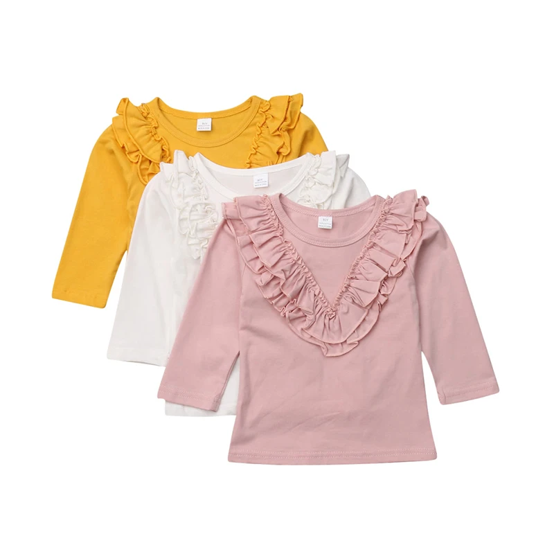 Girls Blouses Cotton Kids Clothing Girls Ruffle Top Children Blouse Kids Blouses Shirt Long Sleeve Tops Children Shirts For Girl
Girls Blouses Cotton Kids Clothing Girls Ruffle Top Children Blouse Kids Blouses Shirt Long Sleeve Tops Children Shirts For Girl