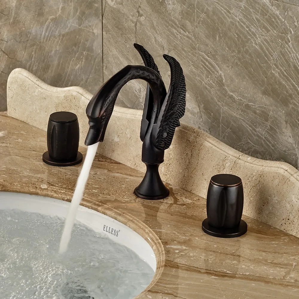Newly Style Oil Rubbed Bronze Finished Bathtub Faucet Widespread 3pcs With Double Handles
Newly Style Oil Rubbed Bronze Finished Bathtub Faucet Widespread 3pcs With Double Handles