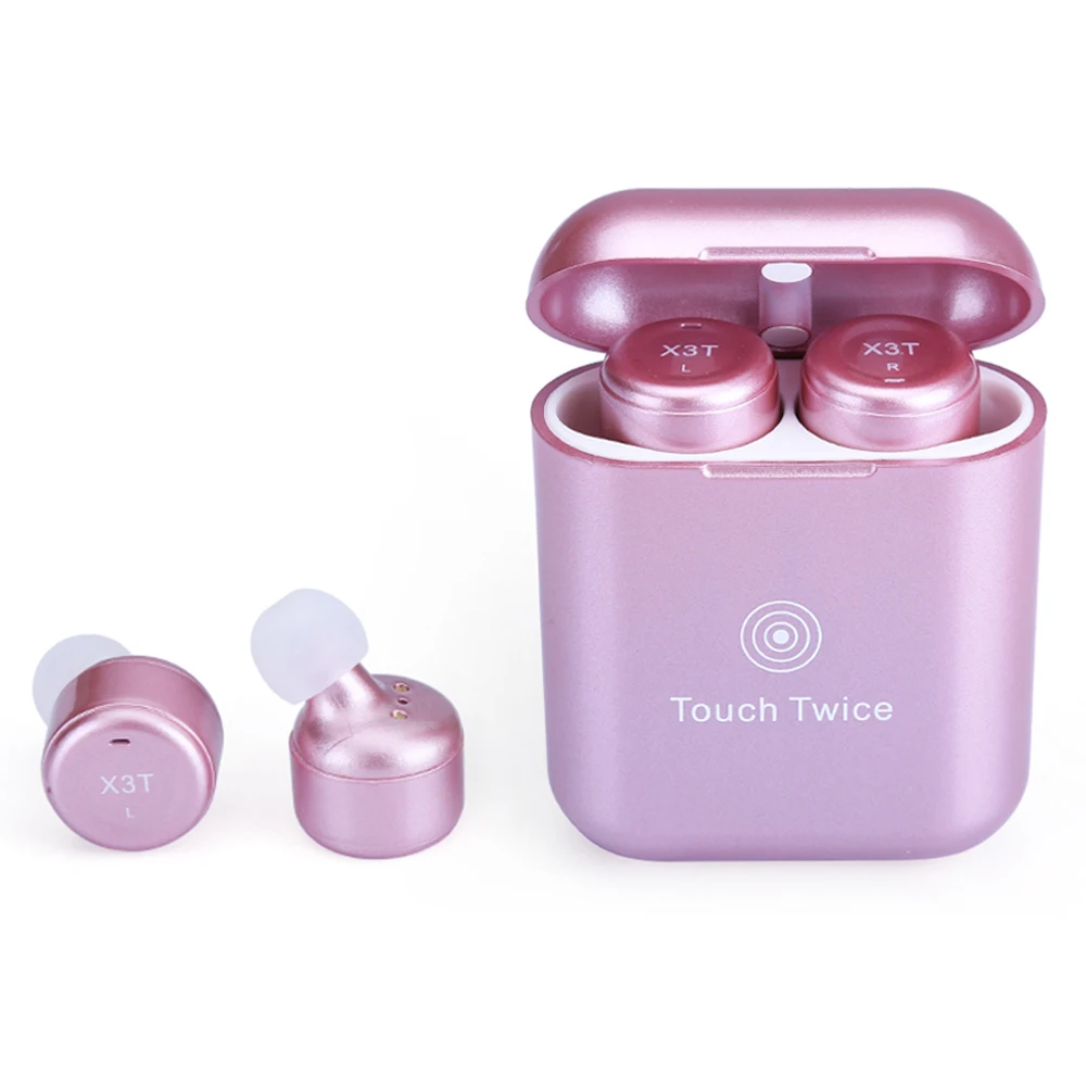 X3T TWS Bluetooth Earphone Wireless Earphones Mini Earbuds Wtih 600mAh Charger Box Bass X1t X2T Upgraded For IPhone Android
X3T TWS Bluetooth Earphone Wireless Earphones Mini Earbuds Wtih 600mAh Charger Box Bass X1t X2T Upgraded For IPhone Android