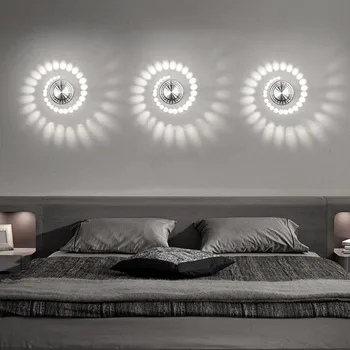 New Design Light Wall Sticker Spiral Hole Wall Lamp Surface Install LED Light Luminaire Light Home Decoration#X
New Design Light Wall Sticker Spiral Hole Wall Lamp Surface Install LED Light Luminaire Light Home Decoration#X