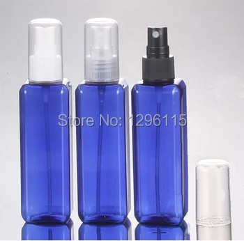 wholesale100ml blue Transparent Square bottle spray pump plastic bottles container 50pc/lot free shipping
wholesale100ml blue Transparent Square bottle spray pump plastic bottles container 50pc/lot free shipping