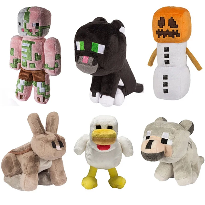 2017 new world Minecraft 18-30cm plush toy doll snow puppet doll for birthday presents
2017 new world Minecraft 18-30cm plush toy doll snow puppet doll for birthday presents