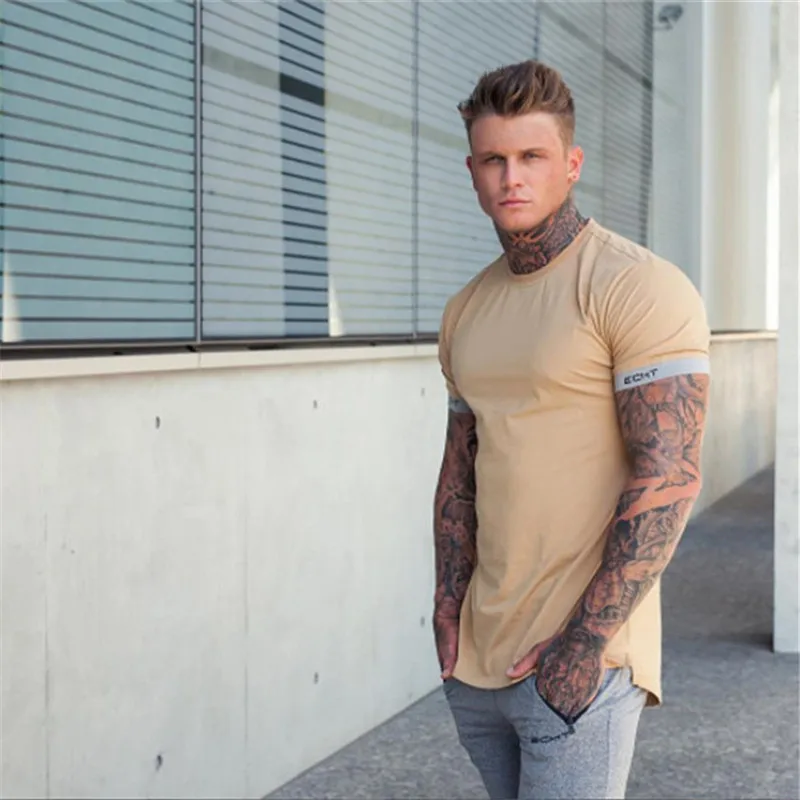 2019 Summer T shirt Gyms Fitness Shirts Bodybuilding Slim Fashion Leisure Male Short Sleeves Cotton Clothing Tees Tops
2019 Summer T shirt Gyms Fitness Shirts Bodybuilding Slim Fashion Leisure Male Short Sleeves Cotton Clothing Tees Tops