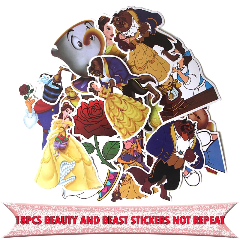 18pcs Beauty and beast Toy funny DIY scrapbooking album car Luggage Laptop Motorcycle notebook decal Waterproof Sticker E0034
18pcs Beauty and beast Toy funny DIY scrapbooking album car Luggage Laptop Motorcycle notebook decal Waterproof Sticker E0034