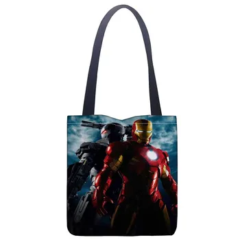 Custom Iron Man Tote Bag For Women Canvas Fabric Bags Eco Reusable Shopping Bags Traveling Beach Casual Useful Shoulder Bag
Custom Iron Man Tote Bag For Women Canvas Fabric Bags Eco Reusable Shopping Bags Traveling Beach Casual Useful Shoulder Bag