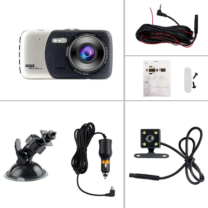 Mini Car DVR Dual Lens Video 3.6"inch Recorder Parking Car Camera Dash Cam Full HD 1080P Night Vision Auto Black DVR camera
Mini Car DVR Dual Lens Video 3.6"inch Recorder Parking Car Camera Dash Cam Full HD 1080P Night Vision Auto Black DVR camera