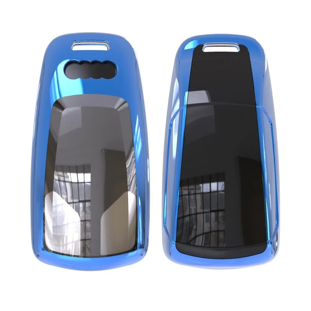 2019 Soft TPU Car Key Protection Cover for Audi A4L A3 TT q5 Q7 Protect Shell Car Styling Cover Case car keychain
2019 Soft TPU Car Key Protection Cover for Audi A4L A3 TT q5 Q7 Protect Shell Car Styling Cover Case car keychain