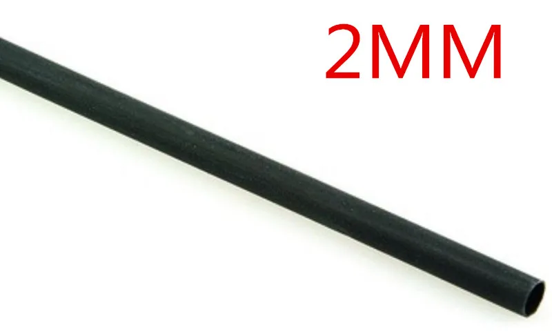 5 M/lot 2:1 Black 2mm Diameter L50 Heat Shrink Heatshrink Tubing Tube Sleeving Wrap Wire High Quality Sell At A Loss USA Belarus
5 M/lot 2:1 Black 2mm Diameter L50 Heat Shrink Heatshrink Tubing Tube Sleeving Wrap Wire High Quality Sell At A Loss USA Belarus
