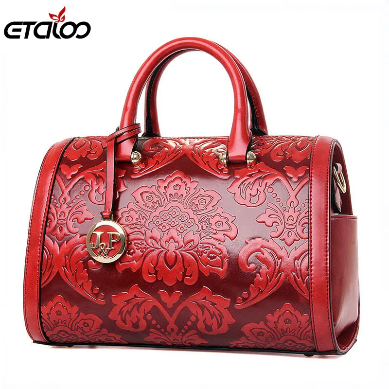 2019 Women bag Fashion vintage Floral Embossed Handbags Famous designers brand Shoulder Bags
2019 Women bag Fashion vintage Floral Embossed Handbags Famous designers brand Shoulder Bags