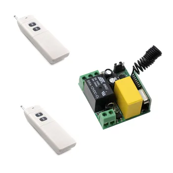 3000M Long Range AC 220V 1 CH 1CH RF Wireless Remote Control Switch System, 2Pcs Transmitter + Receiver ; 315/433.92 Mhz
3000M Long Range AC 220V 1 CH 1CH RF Wireless Remote Control Switch System, 2Pcs Transmitter + Receiver ; 315/433.92 Mhz