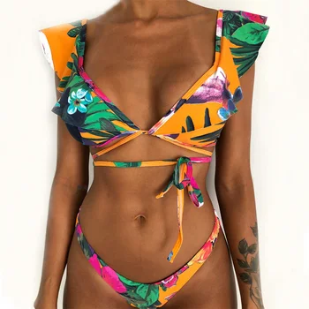 Sexy High Waist Bikini Swimwear Women Swimsuit Push Up Bikinis 2019 Women Biquini Ruffle Swimsuit Bathing Suit Female Beach Wear
Sexy High Waist Bikini Swimwear Women Swimsuit Push Up Bikinis 2019 Women Biquini Ruffle Swimsuit Bathing Suit Female Beach Wear