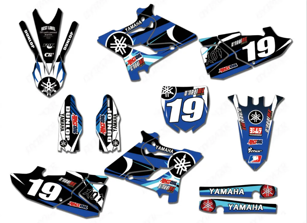 Motorcycle Graphics Stickers Decals For Yamaha YZ125 YZ250 YZ 125 250 15 16 17 18
Motorcycle Graphics Stickers Decals For Yamaha YZ125 YZ250 YZ 125 250 15 16 17 18