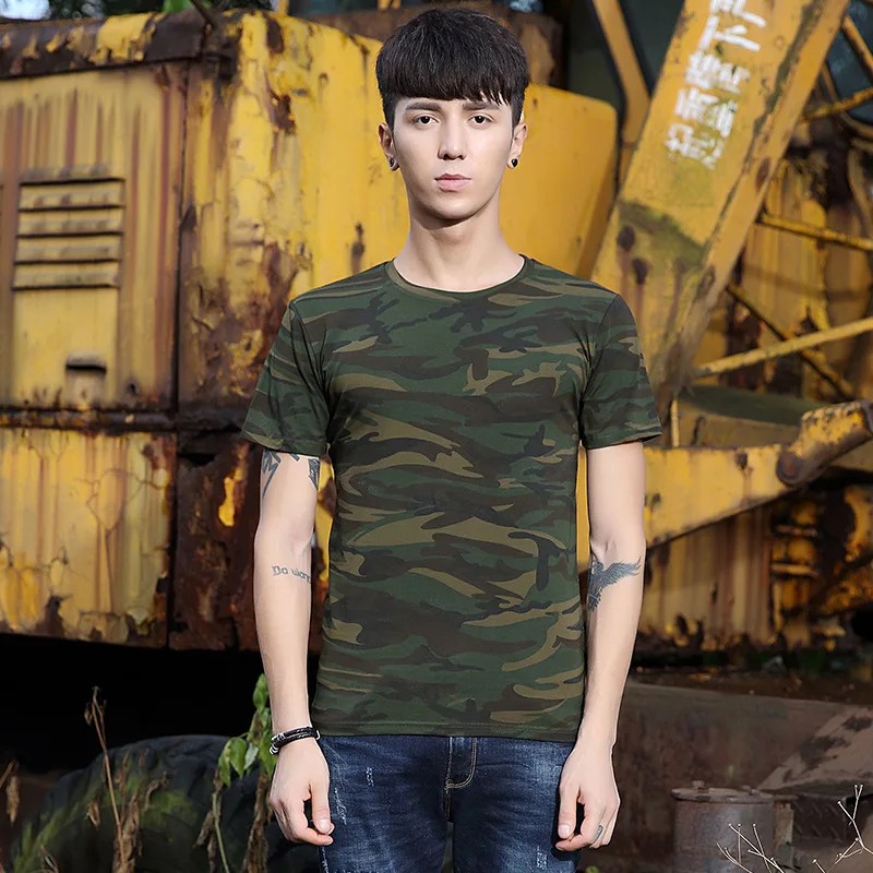 Men T Shirt O-neck 95% Cotton 5% Spandex Soft Men's Tee Summer Camouflage Green Male Round Neck Slim Man Short Sleeve T-shirt
Men T Shirt O-neck 95% Cotton 5% Spandex Soft Men's Tee Summer Camouflage Green Male Round Neck Slim Man Short Sleeve T-shirt