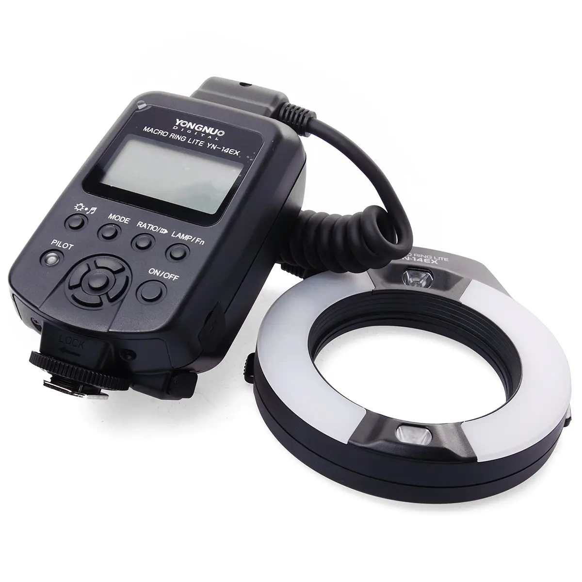 Yongnuo YN-14EX Macro Ring TTL Flash Light + Adapter for Canon DSLR 6D 7D LF464
Yongnuo YN-14EX Macro Ring TTL Flash Light + Adapter for Canon DSLR 6D 7D LF464