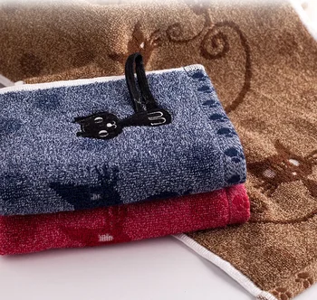New Arrival YMQY Embroidery Bath Towel 100% cotton Soft Cartoon cat hook Bathroom Kitchen Towels toalha de banho adulto 70*140cm
New Arrival YMQY Embroidery Bath Towel 100% cotton Soft Cartoon cat hook Bathroom Kitchen Towels toalha de banho adulto 70*140cm