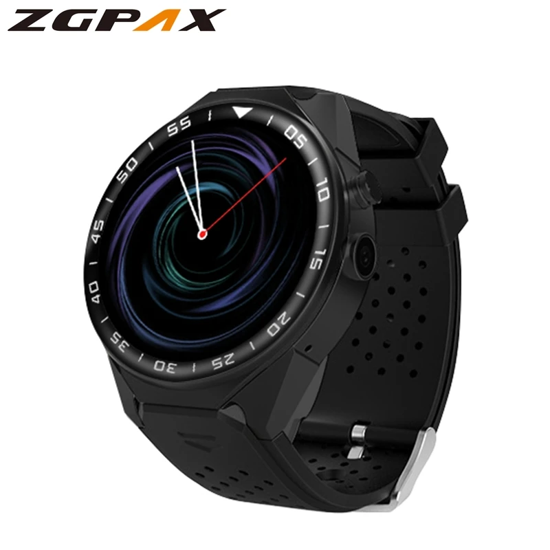 

ZGPAX S99C Android 5.1 OS Smart Watch 1.39 inch Heart Rate Camera Video Health Monitor SmartWatch phone support 3G WIFI SIM GPS