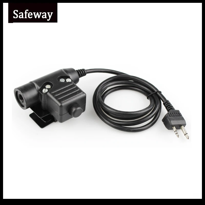 U94 PTT Cable Plug for Midland 2 pipn Z Tactical Bowman Elite II HD01 HD02 Walkie Talkie Headset
U94 PTT Cable Plug for Midland 2 pipn Z Tactical Bowman Elite II HD01 HD02 Walkie Talkie Headset