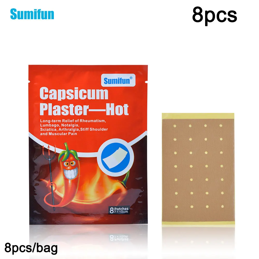 8pcs/lot Sumifun pain relieving plaster shoulder spondylosis spondylosis plaster wholesale patch K02101
8pcs/lot Sumifun pain relieving plaster shoulder spondylosis spondylosis plaster wholesale patch K02101