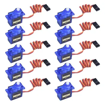 SG90 9G Micro Servo Motor For Robot 6CH RC Helicopter Airplane Controls for Arduino
SG90 9G Micro Servo Motor For Robot 6CH RC Helicopter Airplane Controls for Arduino