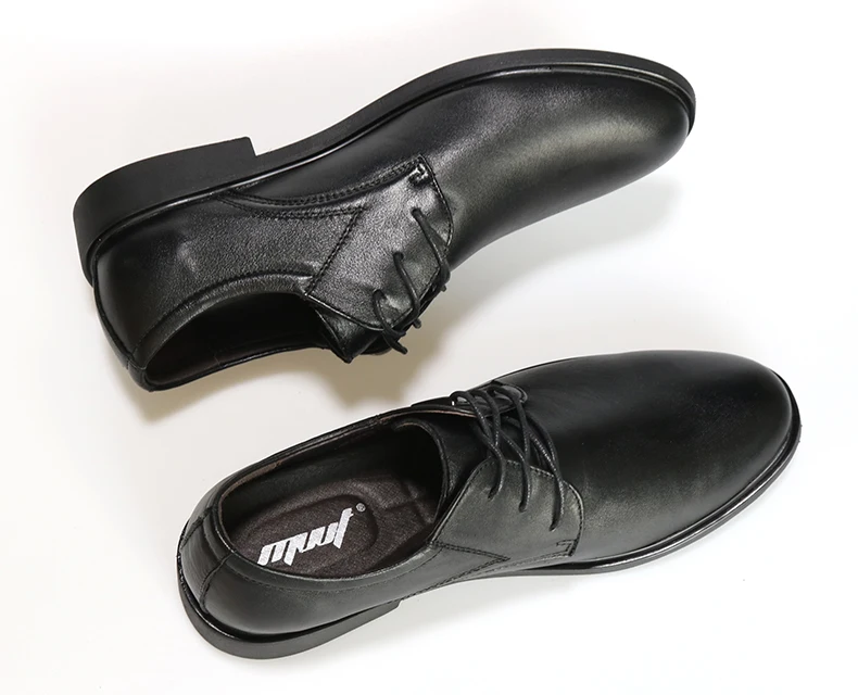 MVVT Plus Size Genuine Leather Dress Shoes Fashion Pointed Toe Men Oxfords High Quality Men Shoes Solid Men Flats Shoes 20