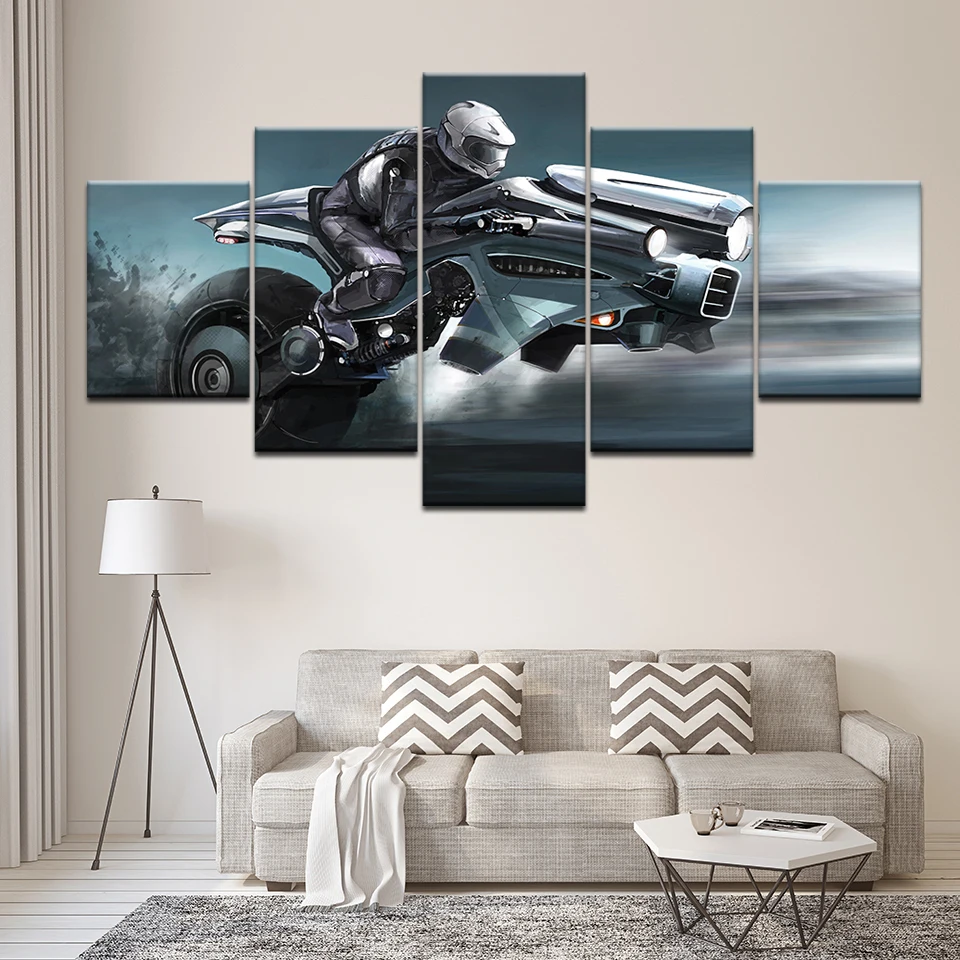 Canvas Painting Future cool motorcycle 5 Pieces Wall Art Painting Modular Wallpapers Poster Print for living room Home Decor
Canvas Painting Future cool motorcycle 5 Pieces Wall Art Painting Modular Wallpapers Poster Print for living room Home Decor