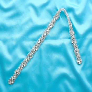 Crystal Sash Applique Sewing On Wedding Dresses Belt Beaded Accessory Iron On For Bridal Rhinestone Wholesale S132
Crystal Sash Applique Sewing On Wedding Dresses Belt Beaded Accessory Iron On For Bridal Rhinestone Wholesale S132