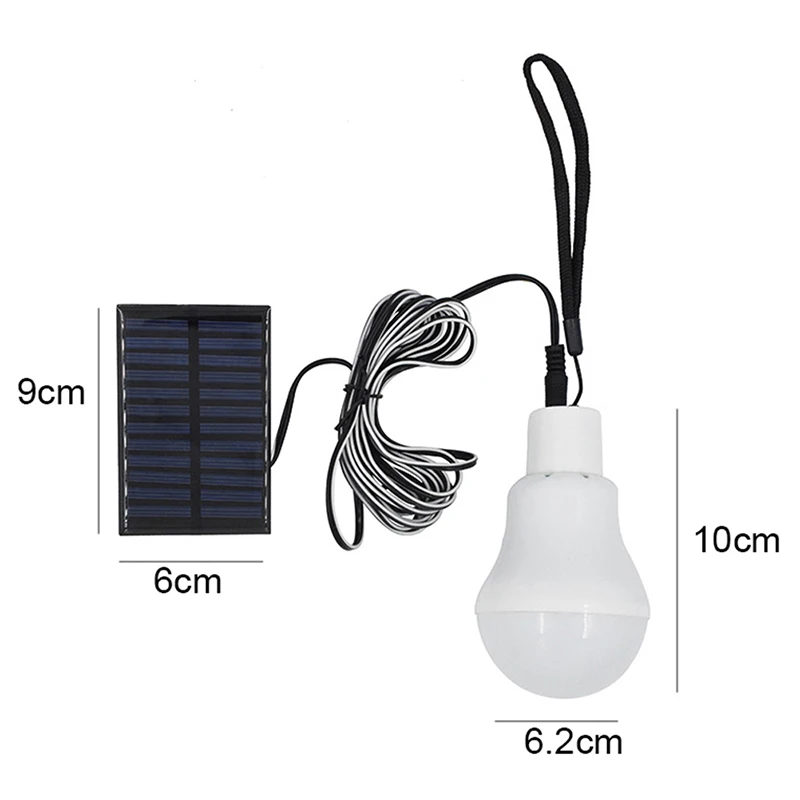 3W Rechargeable Solar Panel Powered Led Bulb Lamp Home Camping Emergency Light For Outdoor Lighting
3W Rechargeable Solar Panel Powered Led Bulb Lamp Home Camping Emergency Light For Outdoor Lighting