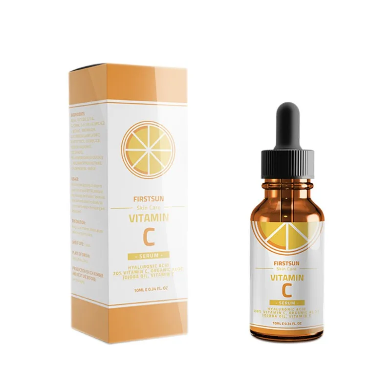 10ml Liquid Vitamin C Serum Hyaluronic Acid Whitening Moisturizing Facial Care Essence
10ml Liquid Vitamin C Serum Hyaluronic Acid Whitening Moisturizing Facial Care Essence