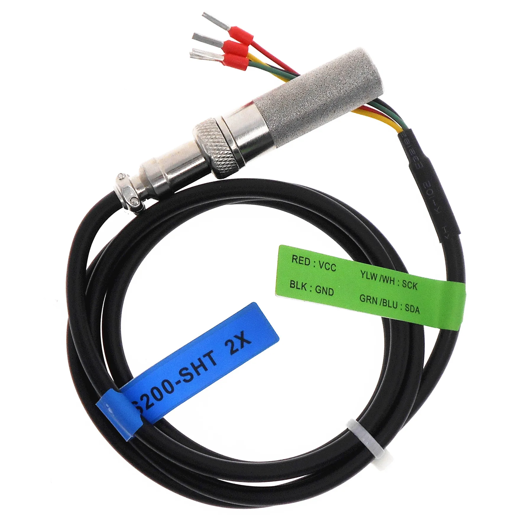 Accept OEM cable length SHT10 SHT11 SHT15 SHT20 SHT21 SHT25 I2C output 1 meter Soil temperature and humidity sensor probe
Accept OEM cable length SHT10 SHT11 SHT15 SHT20 SHT21 SHT25 I2C output 1 meter Soil temperature and humidity sensor probe