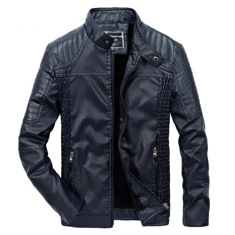 2018 New Men Leather Jacket Spring Autumn Fashion High Quality PU Casual Biker Jacket Male Outerwear & Coats XL 2XL 3XL
2018 New Men Leather Jacket Spring Autumn Fashion High Quality PU Casual Biker Jacket Male Outerwear & Coats XL 2XL 3XL