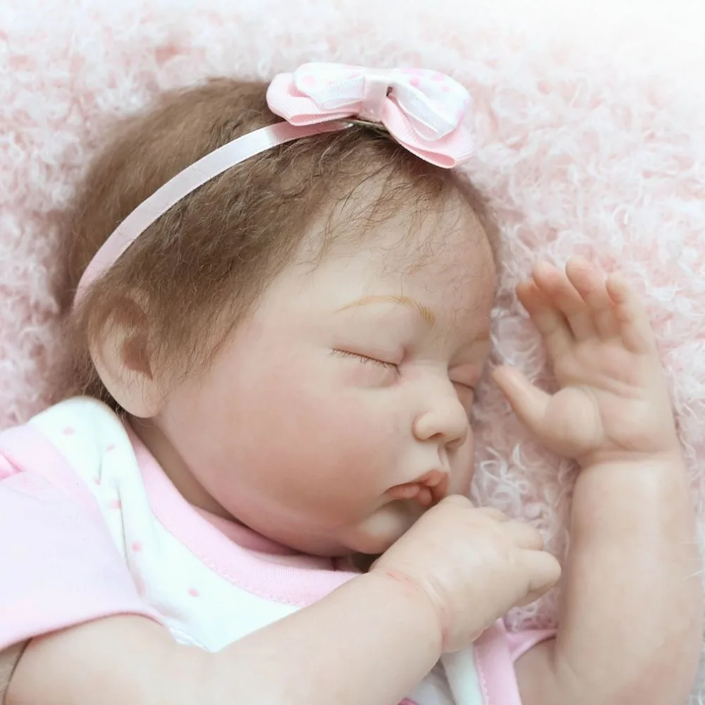 22 Inch Realistic Newborn Reborn Doll Toys Full Body Soft Silicone Vinyl Toddler bebe-reborn Baby Doll Safe Toys For Girls Gift
22 Inch Realistic Newborn Reborn Doll Toys Full Body Soft Silicone Vinyl Toddler bebe-reborn Baby Doll Safe Toys For Girls Gift