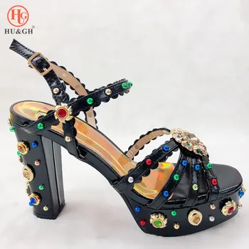 2019 Fashion Ladies Sexy High Heels Pumps Rhinestones Heels Sandals High Quality Slip on Women Party Shoes Nigerian Party Pumps
2019 Fashion Ladies Sexy High Heels Pumps Rhinestones Heels Sandals High Quality Slip on Women Party Shoes Nigerian Party Pumps