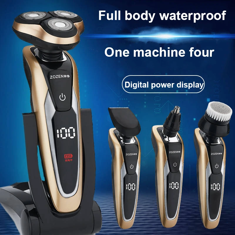 Male 3d More Function 4 In 1 Man Electric Shaver Intelligence Razor Whole Body Wash Usb Charging Type Barbeador Shaving Machine
Male 3d More Function 4 In 1 Man Electric Shaver Intelligence Razor Whole Body Wash Usb Charging Type Barbeador Shaving Machine