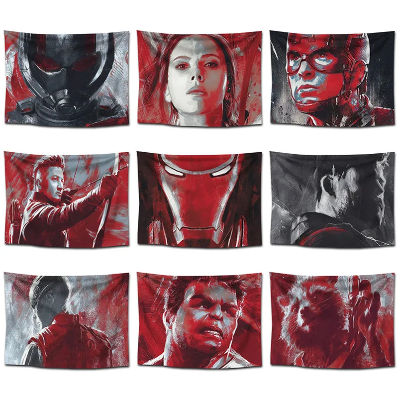 Cartoon Characters The Avengers Movie Poster Tapestry Dormitory Cloth Home Hanging Pictures
Cartoon Characters The Avengers Movie Poster Tapestry Dormitory Cloth Home Hanging Pictures