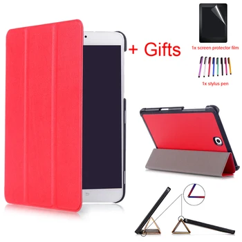 PU Leather Funda Case for Samsung Galaxy Tab S2 8.0 T710 T713 8inch Tablet Protective Cover for T719 T715 7" shell+film+stylus
PU Leather Funda Case for Samsung Galaxy Tab S2 8.0 T710 T713 8inch Tablet Protective Cover for T719 T715 7" shell+film+stylus