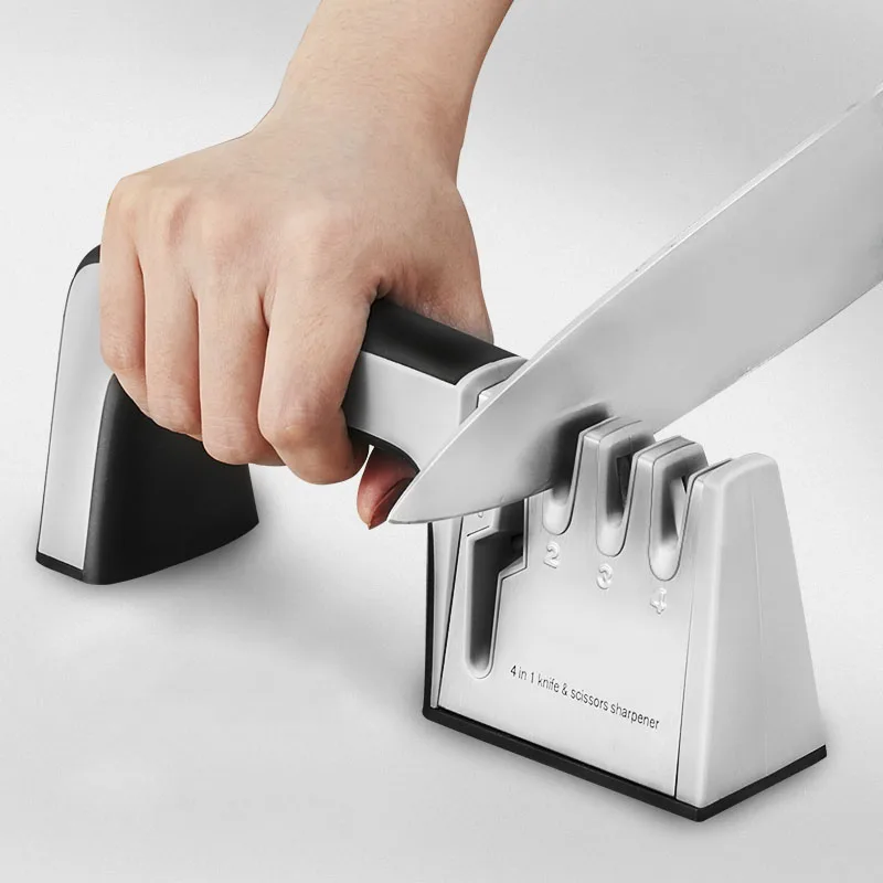 Professional 4 Stages Knife Sharpener System Kitchen Tools Fruit Knife Sharper Sharpening Tools Easy To Use Blade Sharpening 025
Professional 4 Stages Knife Sharpener System Kitchen Tools Fruit Knife Sharper Sharpening Tools Easy To Use Blade Sharpening 025