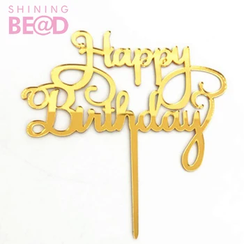 Free shipping,happy birthday acrylic mirror gold cake topper for party decorations ,100 pcs /lot
Free shipping,happy birthday acrylic mirror gold cake topper for party decorations ,100 pcs /lot