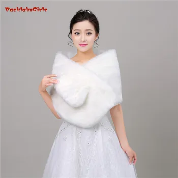 Warm Grace Faux Fur Wedding Wrap Bolero Jackets Bridal Coat Cape Cloak Shawls Scarves Stock
Warm Grace Faux Fur Wedding Wrap Bolero Jackets Bridal Coat Cape Cloak Shawls Scarves Stock