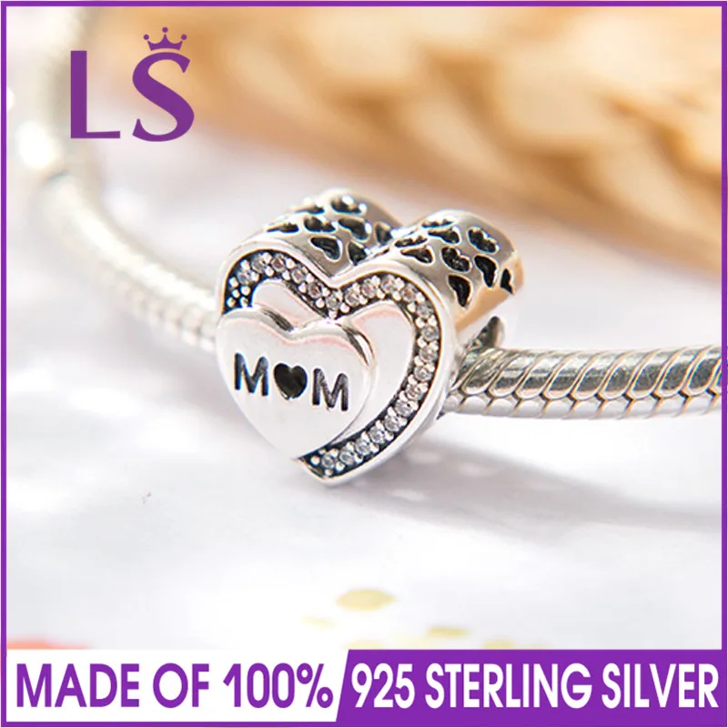 LS New Arrival Real 925 Silver Tribute to Mum Charm Mother's Day Beads Fit Original Bracelets Pulseira Encantos.Fine Jewlery.J
LS New Arrival Real 925 Silver Tribute to Mum Charm Mother's Day Beads Fit Original Bracelets Pulseira Encantos.Fine Jewlery.J