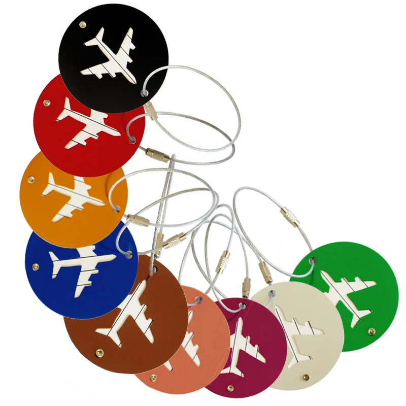 9 Colors travel accessories luggage tag Aircraft Round Shape Portable Secure Travel Suitcase label best love High Quality
9 Colors travel accessories luggage tag Aircraft Round Shape Portable Secure Travel Suitcase label best love High Quality