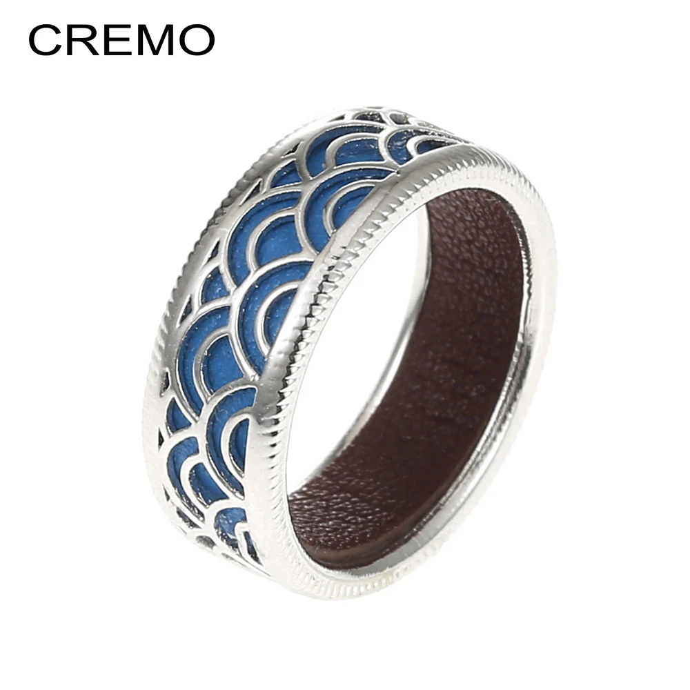 Cremo Rainbow Rings For Women Interchangeable Design Hollow Ring Elegant Bijoux Femme Finger Rings Argent High Polished Bague
Cremo Rainbow Rings For Women Interchangeable Design Hollow Ring Elegant Bijoux Femme Finger Rings Argent High Polished Bague