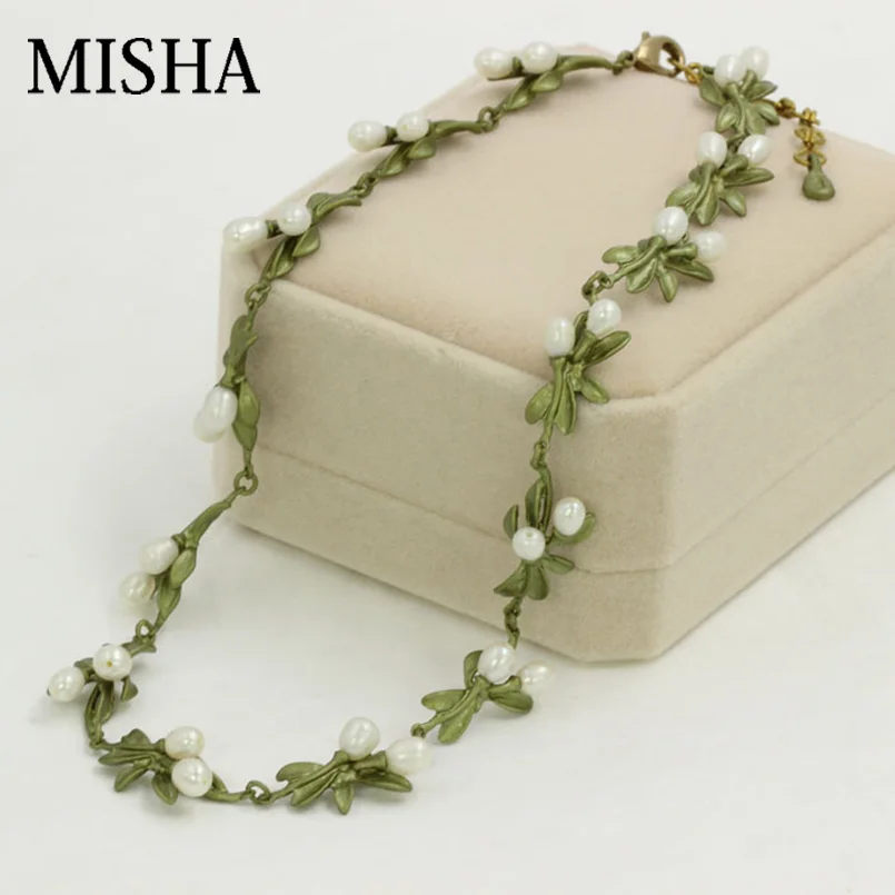 MISHA New Handmade Bough fruit goddess Shape Jewelry Sets Freshwater Pearl Necklace & Bracelet For Women L2069
MISHA New Handmade Bough fruit goddess Shape Jewelry Sets Freshwater Pearl Necklace & Bracelet For Women L2069