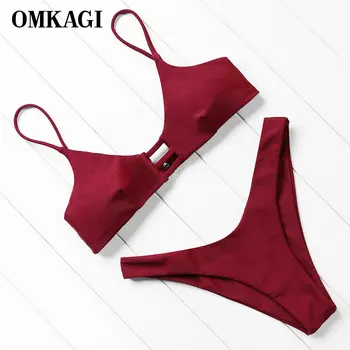 OMKAGI Brand Brazilian Bikini 2019 Swimsuit Swimwear Women Sexy Push Up Women's Swimming Suit Bathing Suit Micro Bikini Set
OMKAGI Brand Brazilian Bikini 2019 Swimsuit Swimwear Women Sexy Push Up Women's Swimming Suit Bathing Suit Micro Bikini Set