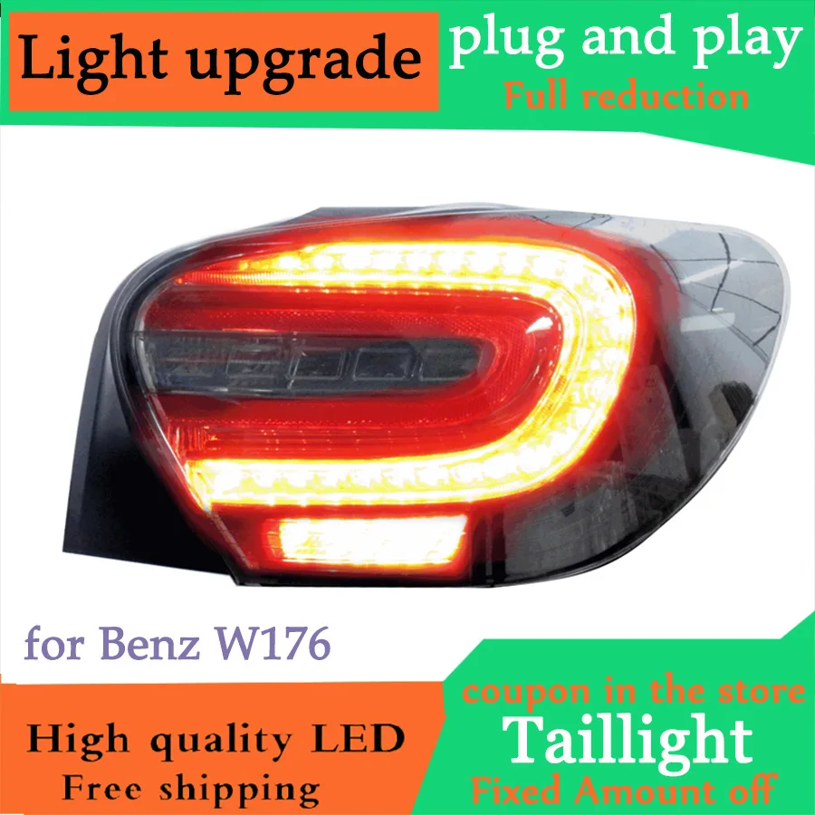 D-YL Car Styling for Benz W176 Taillights 2012-2015 Mercedes-Benz Tail Lamp for A180 A200 A220 A260 Led Rear Lamp Led Taillight
D-YL Car Styling for Benz W176 Taillights 2012-2015 Mercedes-Benz Tail Lamp for A180 A200 A220 A260 Led Rear Lamp Led Taillight