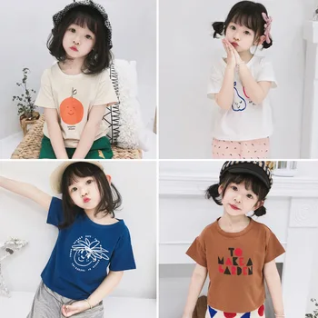 Toddler Girls T shirt Short Sleeve Cotton T-shirt Kids Summer Boys Tops Fruit Printed Children Clothes BC596
Toddler Girls T shirt Short Sleeve Cotton T-shirt Kids Summer Boys Tops Fruit Printed Children Clothes BC596
