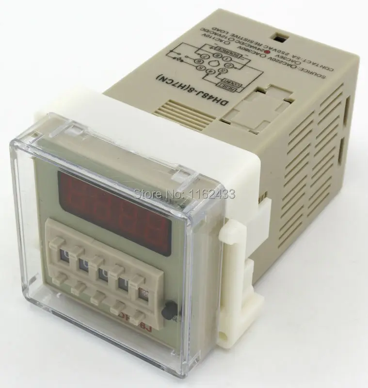 DH48J-8 8 pin AC/DC 24V contact signal input digital counter relay DH48J series 24VAC/24VDC counting relay
DH48J-8 8 pin AC/DC 24V contact signal input digital counter relay DH48J series 24VAC/24VDC counting relay