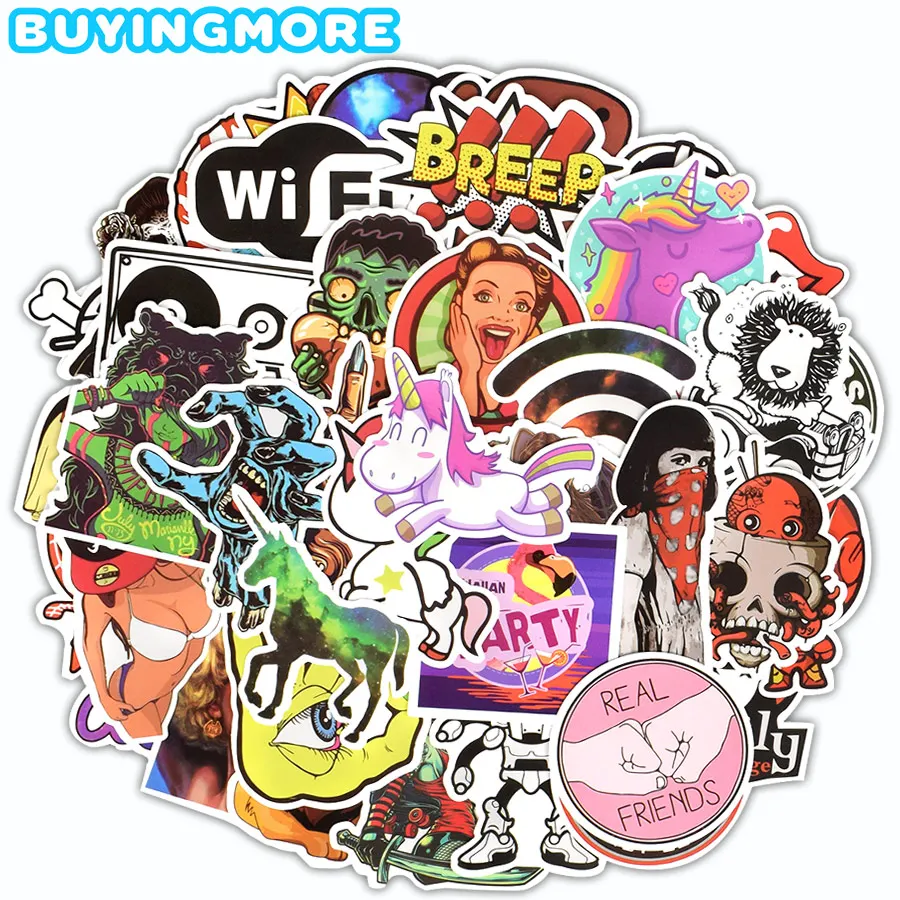 50 PCS Punk Mixed Stickers Anime Cartoon Animal Cool JDM Rock Decal Sticker for Adults DIY Guitar Laptop Skateboard Suitcase Car
50 PCS Punk Mixed Stickers Anime Cartoon Animal Cool JDM Rock Decal Sticker for Adults DIY Guitar Laptop Skateboard Suitcase Car