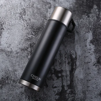 CENSUN Stainless Steel Vacuum Flasks 1000ml Sport Thermos Bottle Drinkware Hiking Large Thermose Thermal Bottle With Small Cup
CENSUN Stainless Steel Vacuum Flasks 1000ml Sport Thermos Bottle Drinkware Hiking Large Thermose Thermal Bottle With Small Cup